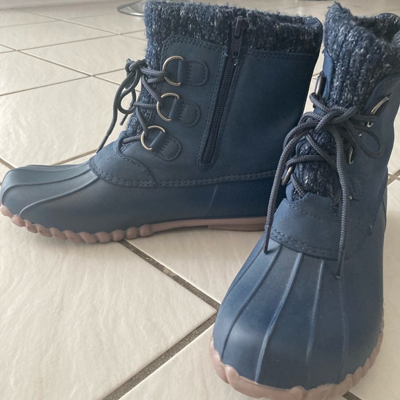 Bare trap fabulous water proof boot in blue - Picture 4 of 9
